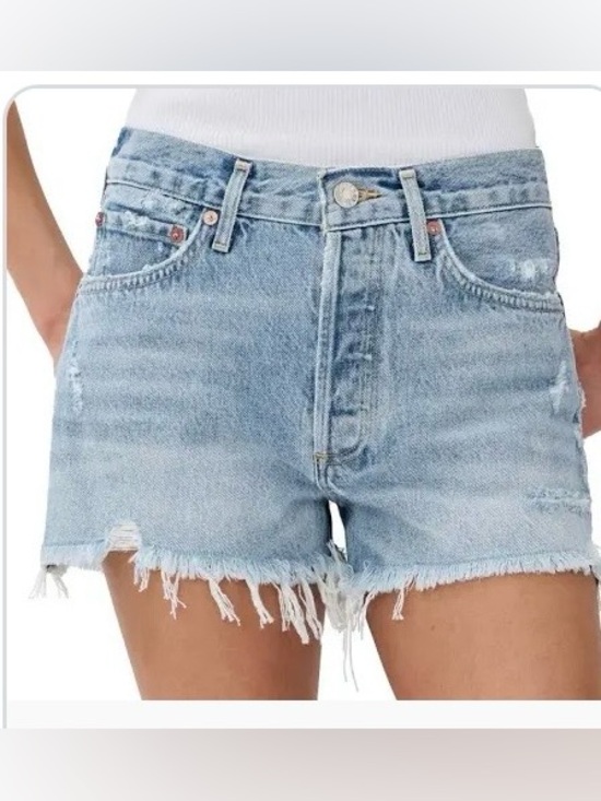 Agolde Pants - AGOLDE Parker vintage denim cutoff shorts 100% cotton size 29